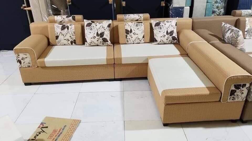 Sofa Bề Mặt Nỉ 3 Tay Khung Keo